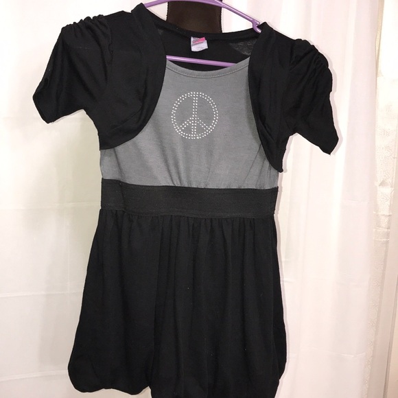 Pinc Other - Girls Dress Size 10 Black Ping